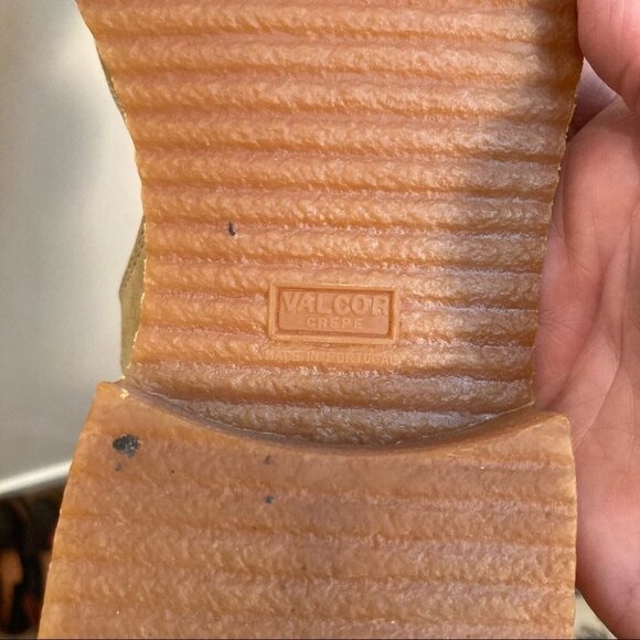 ZARCO Sz 10 Fisherman Suede T-Post Sandals Made in Portugal by Carlos Santana - Picture 9 of 10